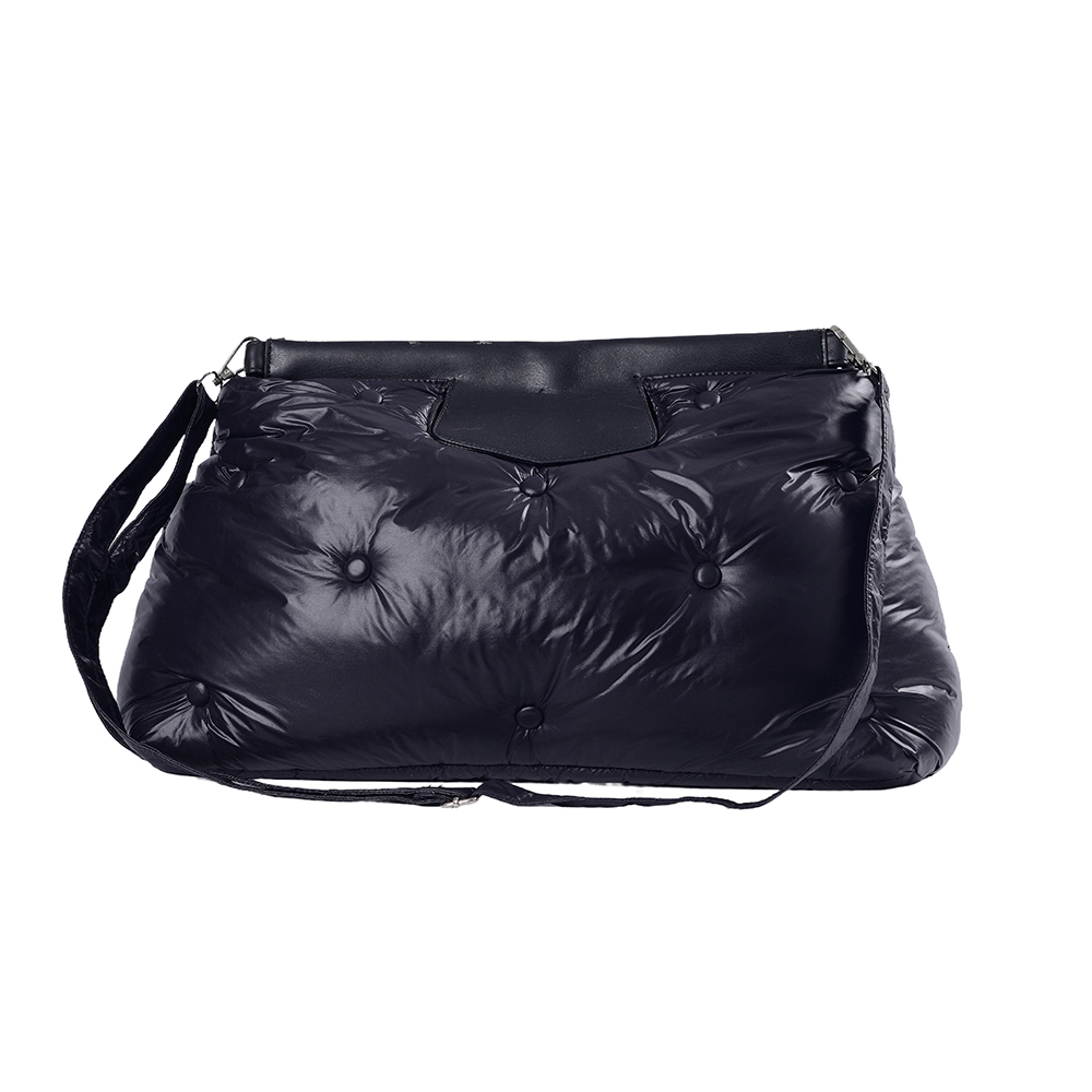 Nuova borsa casual a tracolla gonfia in tessuto ed elegante per donna