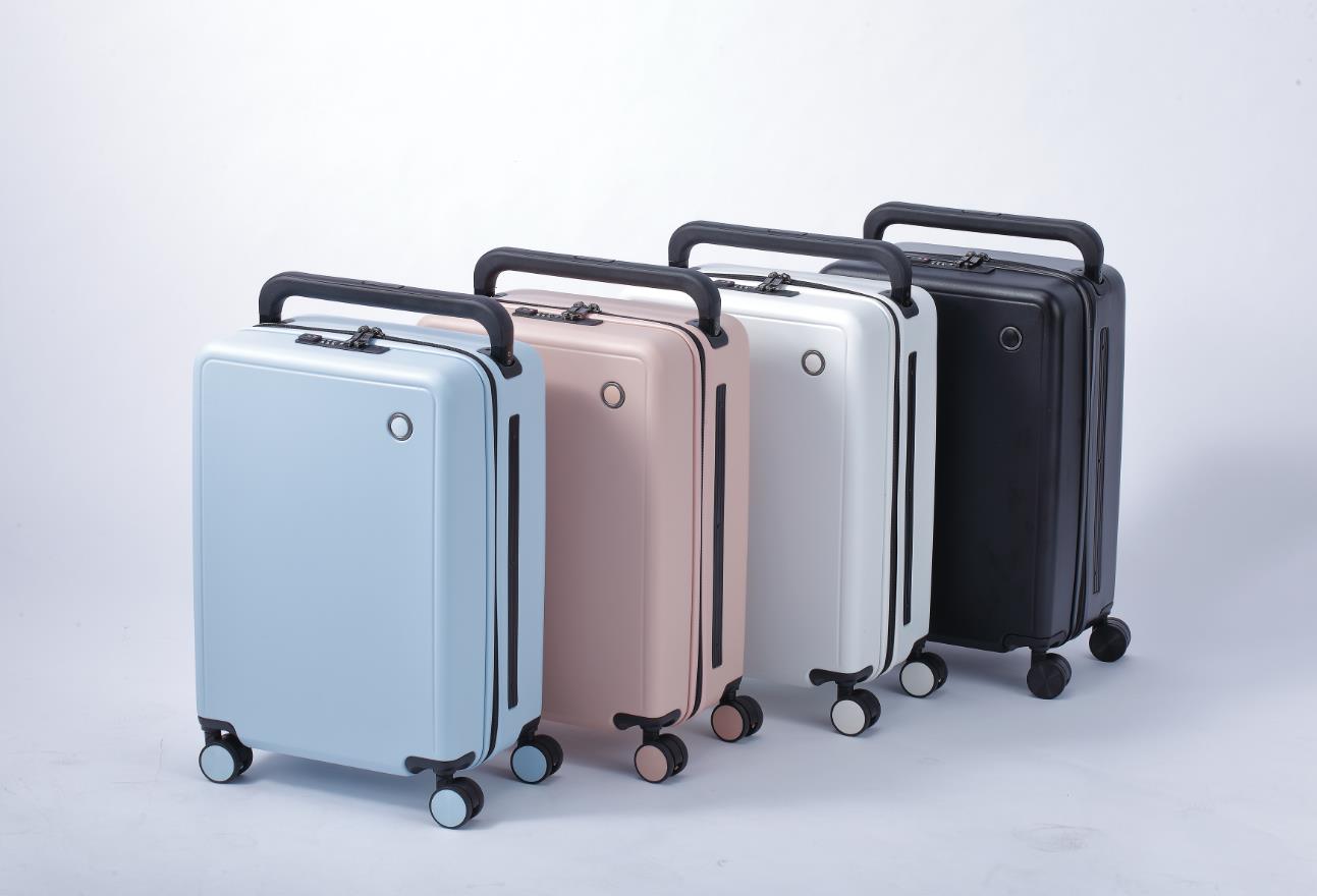Valigia da trasporto con trolley largo 20 pollici e caricatore USB