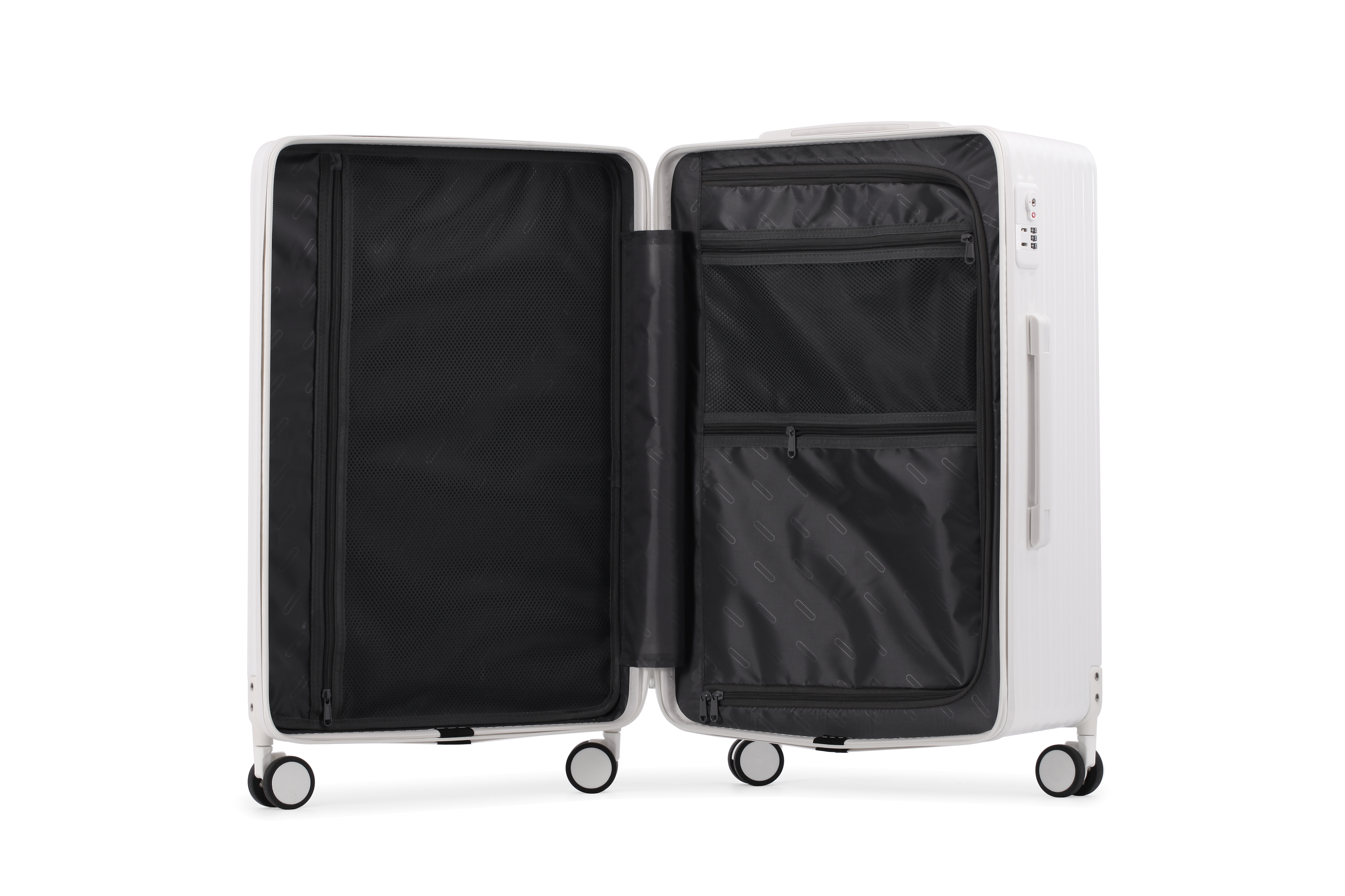 Set di valigie per trolley da 3 pezzi Set di valigie per bagagli in PP vendita diretta personalizzata in fabbrica