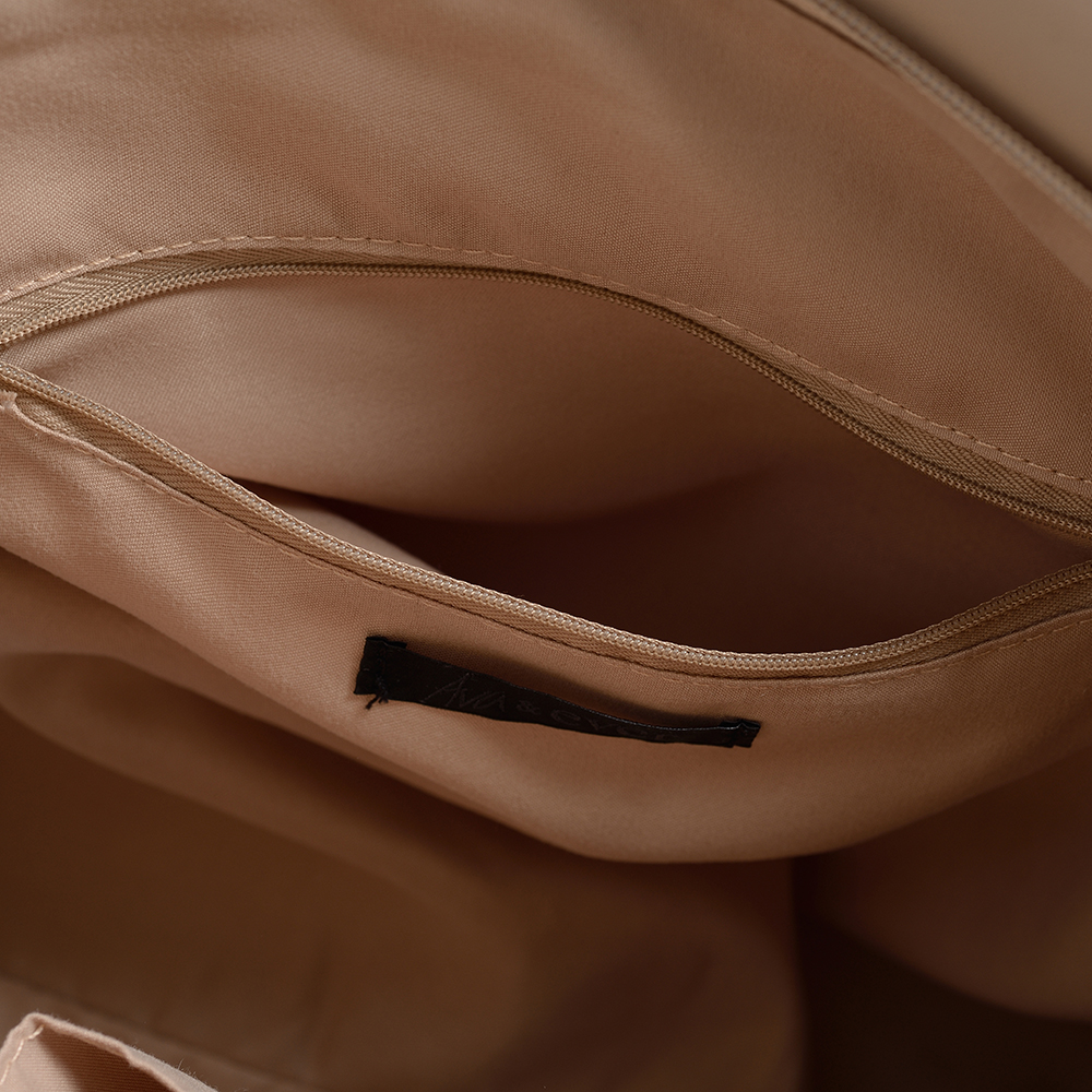 Borsa da donna in morbida pelle con tracolla regolabile e fodera in poliestere