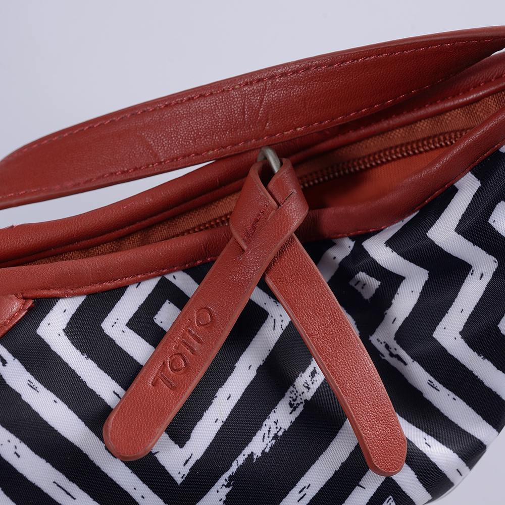 Borsa tote leggera per pendolarismo borsa a tracolla singola serigrafia