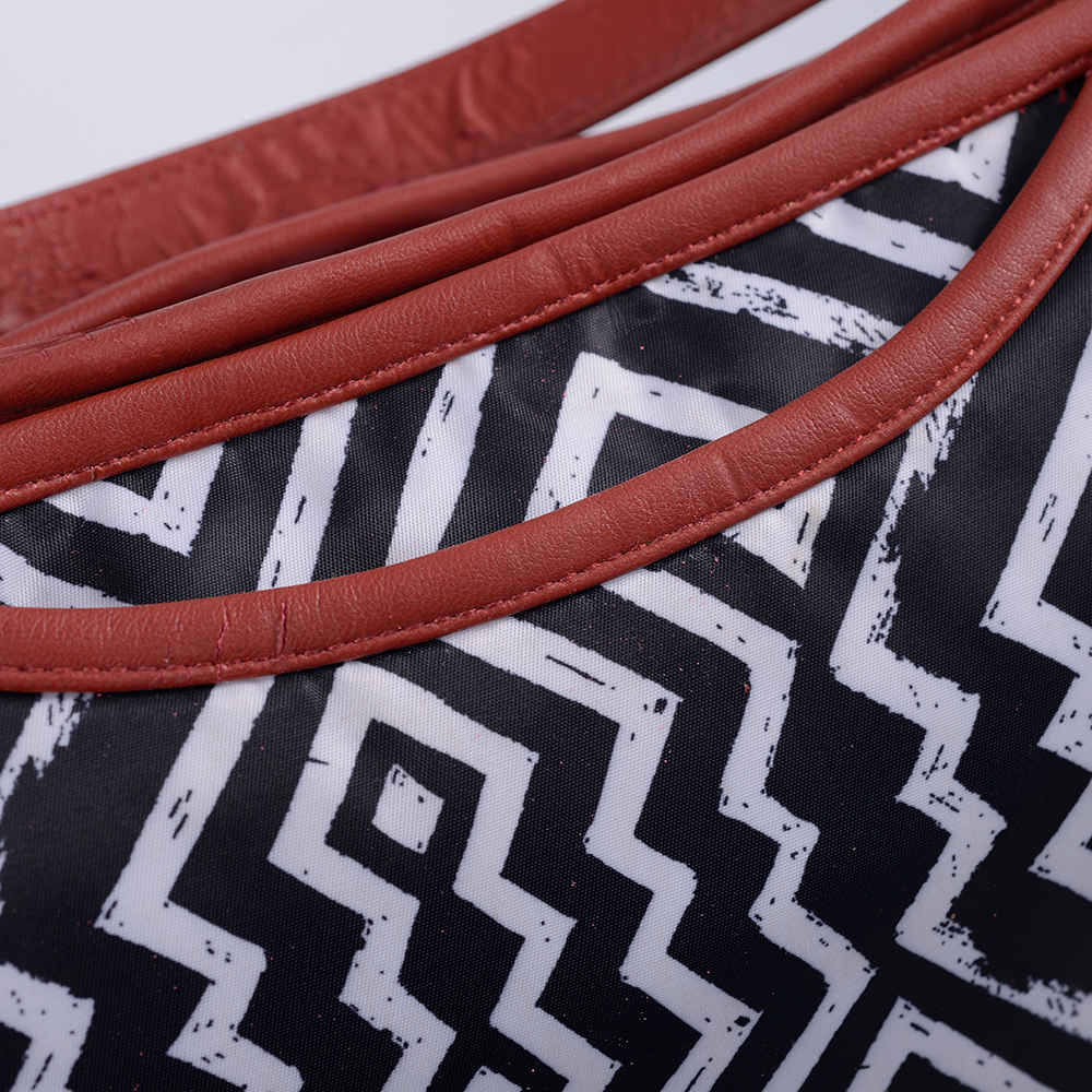 Borsa tote leggera per pendolarismo borsa a tracolla singola serigrafia