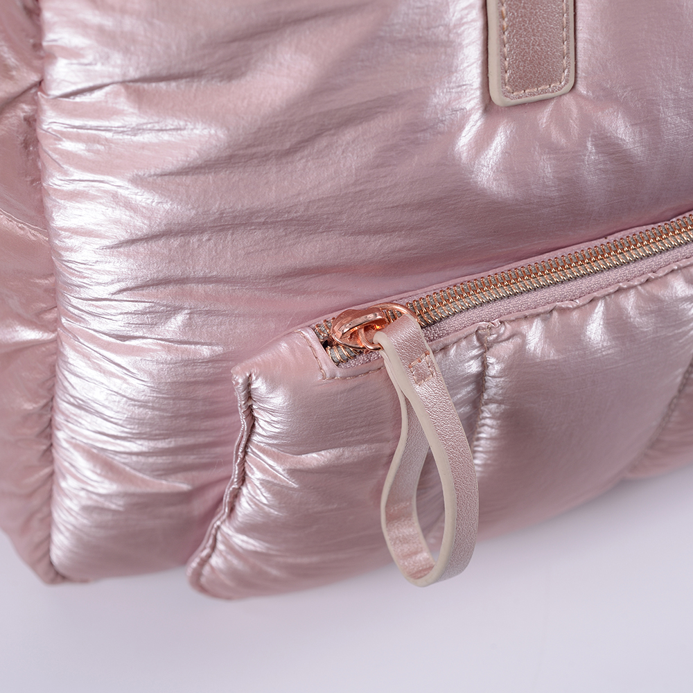 Borsa in piumino da 3 pezzi per set, capacità per laptop di grande capacità e borsa di piccole dimensioni