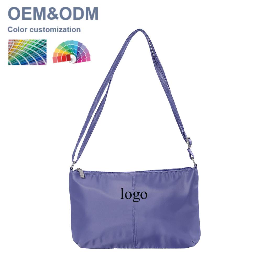 piccola borsa a tracolla singola di forma quadrata popolare con etichetta personalizzata leggera