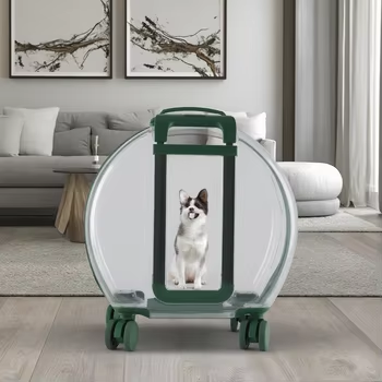 Trolley per PC Portabagagli per animali Borsa da esterno trasparente di alta qualità