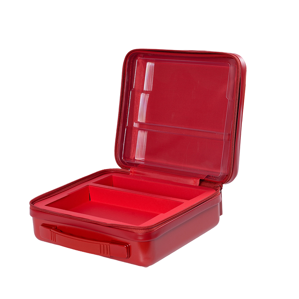 Custodia regalo multicolore per scatola porta cosmetici rigida per PC di marca famosa, custodia per trucco