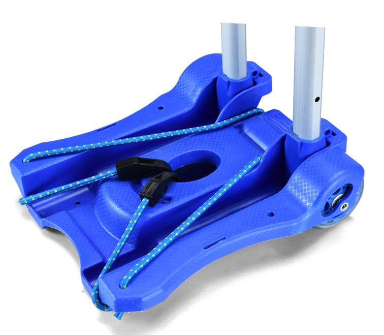 Carrello portabagagli in alluminio Ruote fisse pieghevoli di alta qualità Carrello per carichi pesanti Carrello portatile multifunzionale Carretillas