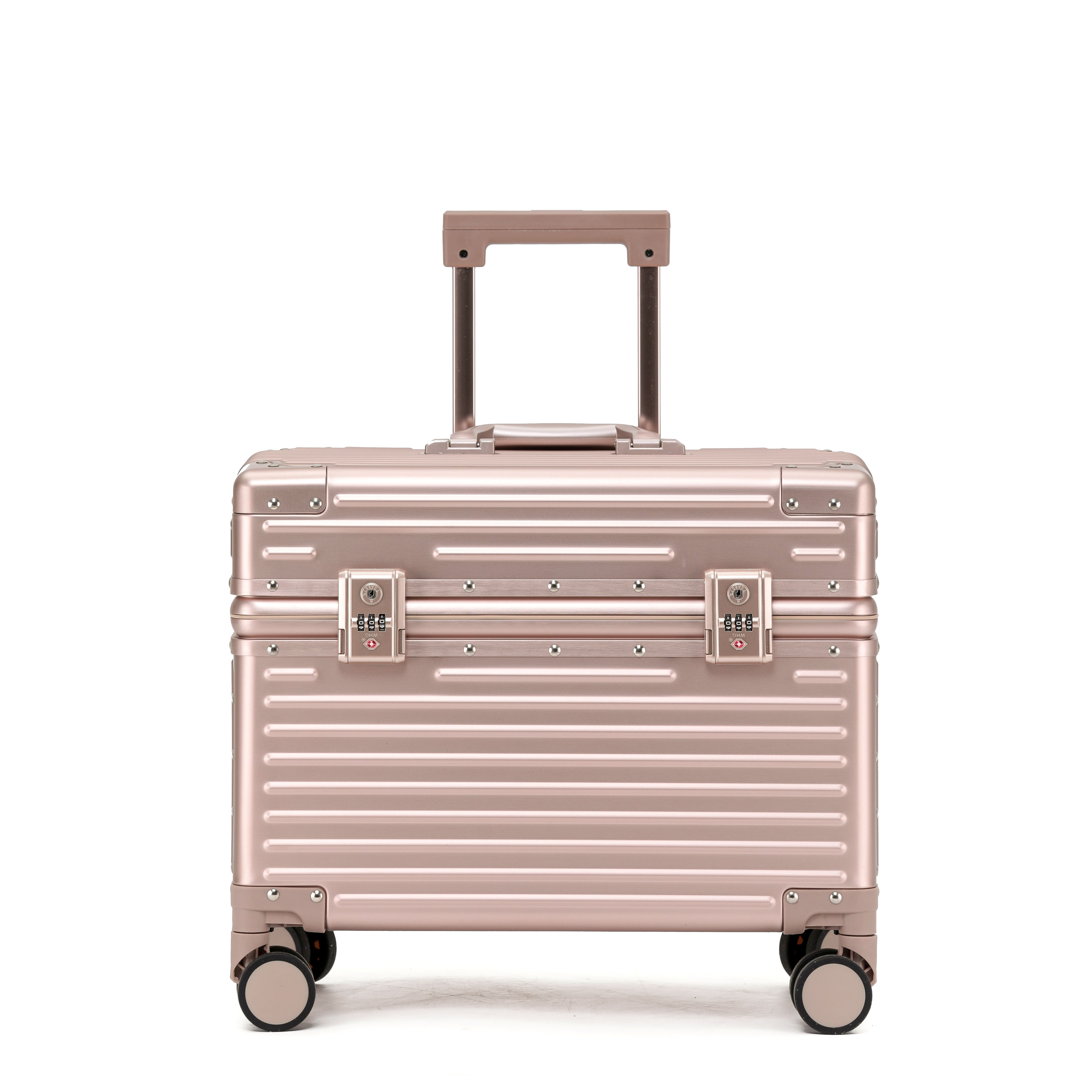 Valigia da viaggio in lega di magnesio-alluminio Valigia da imbarco di fascia alta da 18 pollici
